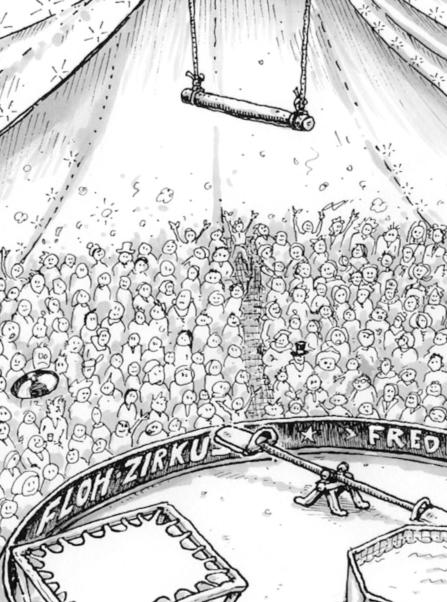 Manege frei für Flohzirkus Freddy