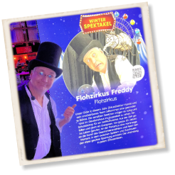 Flohzirkus Freddy beim Winterspektakel